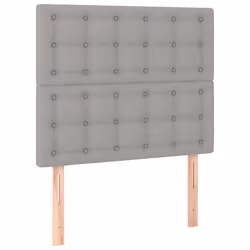 VidaXL 3116748, Grigio chiaro, Poliestere, Legno, 900 mm, 118 cm, 128 cm, 50 mm