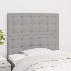 VidaXL 3116748 testiera e pedana Grigio chiaro