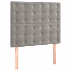 VidaXL 3116808, Grigio chiaro, Poliestere, Legno, 1000 mm, 118 cm, 128 cm, 50 mm