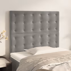 VidaXL 3116808 testiera e pedana Grigio chiaro
