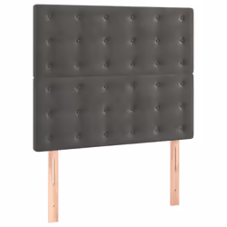 VidaXL 3116809, Grigio scuro, Poliestere, Legno, 1000 mm, 118 cm, 128 cm, 50 mm