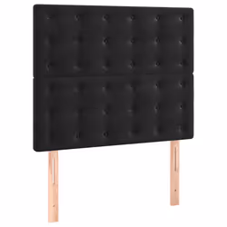 VidaXL 3116816, Nero, Poliestere, Legno, 1440 mm, 118 cm, 128 cm, 50 mm