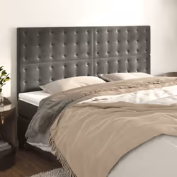 VidaXL 3116827 testiera e pedana Grigio scuro