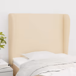 VidaXL 3116867 testiera e pedana Crema