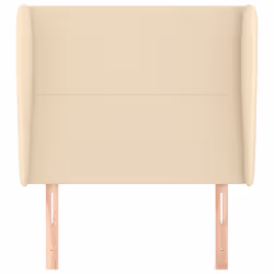 VidaXL 3116867 testiera e pedana Crema