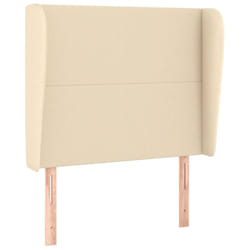 VidaXL 3116883 testiera e pedana Crema