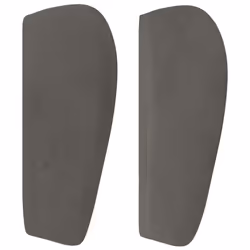 VidaXL 3116895 testiera e pedana Grigio scuro - Vista aggiuntiva 4