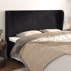 VidaXL 3116920 testiera e pedana Nero