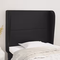 VidaXL 3116948 testiera e pedana Nero