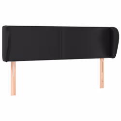 vidaXL Testiera ad Orecchio Grigio 147x23x78/88 cm in Similpelle - Vista aggiuntiva 2