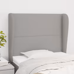 VidaXL 3117010 testiera e pedana Grigio chiaro