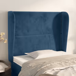 VidaXL 3117050 testiera e pedana Blu scuro - Vista aggiuntiva 2