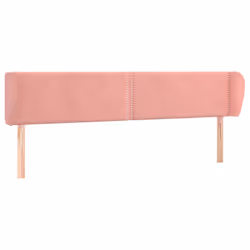 VidaXL 3117063, Rosa, Poliestere, Legno, 1630 mm, 78 cm, 88 cm, 230 mm