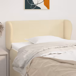 VidaXL 3117090 testiera e pedana Crema