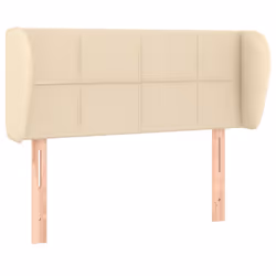 VidaXL 3117123, Crema, Poliestere, Legno, 830 mm, 78 cm, 88 cm, 230 mm