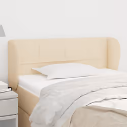 VidaXL 3117123 testiera e pedana Crema