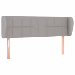 VidaXL 3117142, Grigio chiaro, Poliestere, Legno, 1470 mm, 78 cm, 88 cm, 230 mm