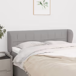 VidaXL 3117142 testiera e pedana Grigio chiaro