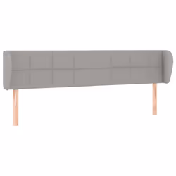 VidaXL 3117158, Grigio chiaro, Poliestere, Legno, 1830 mm, 78 cm, 88 cm, 230 mm