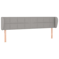 VidaXL 3117158 testiera e pedana Grigio chiaro