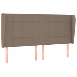 VidaXL 3117162, Grigio talpa, Poliestere, Legno, 1830 mm, 78 cm, 88 cm, 230 mm