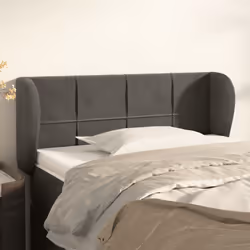 VidaXL 3117175 testiera e pedana Grigio scuro