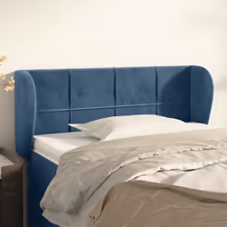 VidaXL 3117178 testiera e pedana Blu scuro - Vista aggiuntiva 2