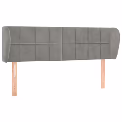 VidaXL 3117192, Grigio chiaro, Poliestere, Legno, 1470 mm, 78 cm, 88 cm, 230 mm
