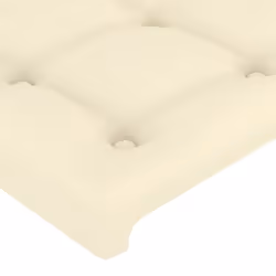 VidaXL 3117218 testiera e pedana Crema - Vista aggiuntiva 5