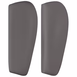 VidaXL 3117244 testiera e pedana Grigio - Vista aggiuntiva 4