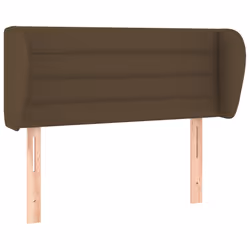 VidaXL 3117261, Marrone scuro, Poliestere, Legno, 830 mm, 78 cm, 88 cm, 230 mm
