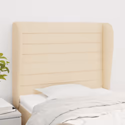 VidaXL 3117271 testiera e pedana Crema