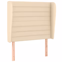 VidaXL 3117287, Crema, Poliestere, Legno, 1470 mm, 78 cm, 88 cm, 230 mm