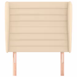 VidaXL 3117287 testiera e pedana Crema