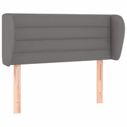 VidaXL 3117307, Grigio scuro, Poliestere, Legno, 2030 mm, 78 cm, 88 cm, 230 mm