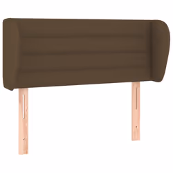 VidaXL 3117309, Marrone scuro, Poliestere, Legno, 2030 mm, 78 cm, 88 cm, 230 mm