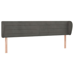 VidaXL 3117339 testiera e pedana Grigio scuro