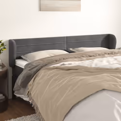 VidaXL 3117351 testiera e pedana Grigio scuro