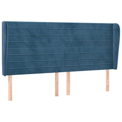 VidaXL 3117354 testiera e pedana Blu scuro