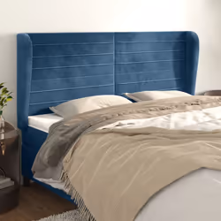 VidaXL 3117354 testiera e pedana Blu scuro