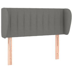 VidaXL 3117357 testiera e pedana Grigio scuro