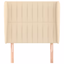 VidaXL 3117361 testiera e pedana Crema