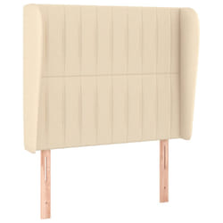 VidaXL 3117369 testiera e pedana Crema