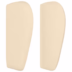 VidaXL 3117385 testiera e pedana Crema - Vista aggiuntiva 4