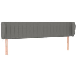 VidaXL 3117389 testiera e pedana Grigio scuro