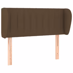 VidaXL 3117399, Marrone scuro, Poliestere, Legno, 1830 mm, 78 cm, 88 cm, 230 mm