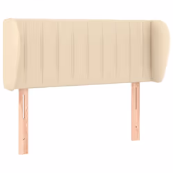 VidaXL 3117409, Crema, Poliestere, Legno, 2030 mm, 78 cm, 88 cm, 230 mm
