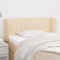 VidaXL 3117409 testiera e pedana Crema