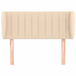 VidaXL 3117409 testiera e pedana Crema