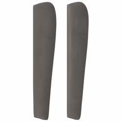 VidaXL 3117437 testiera e pedana Grigio scuro - Vista aggiuntiva 4